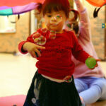 Junior with bubbles
